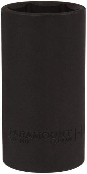 Paramount - 1/2" Drive 1-1/4" Deep Impact Socket - 6 Points, 3-1/2" OAL - Eagle Tool & Supply