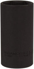 Paramount - 1/2" Drive 1-1/4" Deep Impact Socket - 6 Points, 3-1/2" OAL - Eagle Tool & Supply