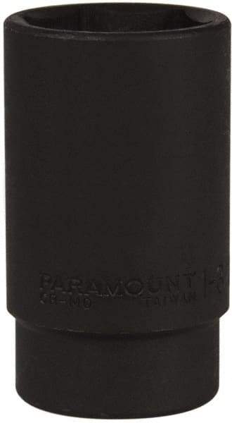 Paramount - 1/2" Drive 1-3/8" Deep Impact Socket - 6 Points, 3-1/2" OAL - Eagle Tool & Supply