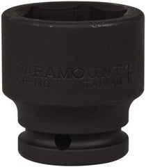 Paramount - 3/4" Drive 1-1/2" Standard Impact Socket - 6 Points, 2-1/4" OAL - Eagle Tool & Supply