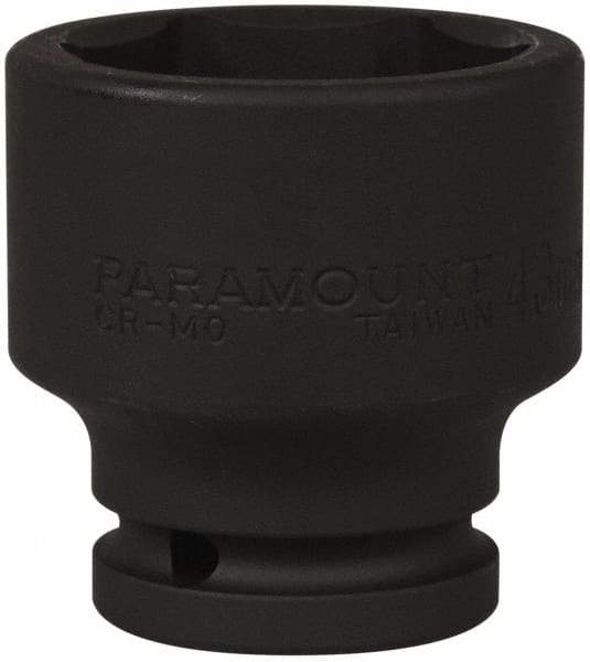 Paramount - 3/4" Drive 43mm Standard Impact Socket - 6 Points, 2-7/16" OAL - Eagle Tool & Supply