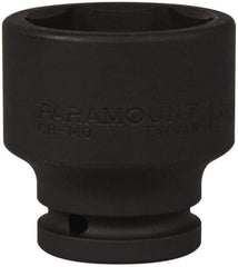 Paramount - 3/4" Drive 43mm Standard Impact Socket - 6 Points, 2-7/16" OAL - Eagle Tool & Supply