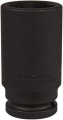 Paramount - 3/4" Drive 33mm Deep Impact Socket - 6 Points, 3-35/64" OAL - Eagle Tool & Supply