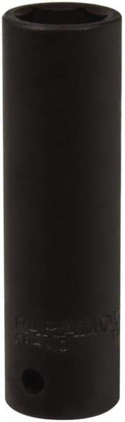 Paramount - 1/4" Drive 5/8" Deep Impact Socket - 6 Points, 2" OAL - Eagle Tool & Supply