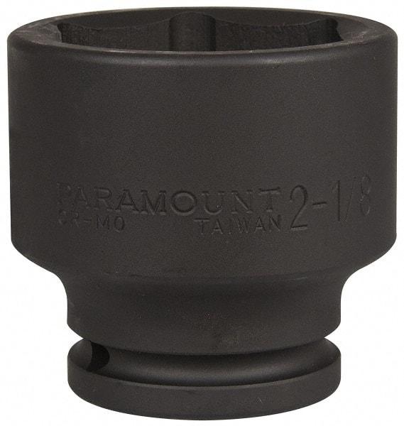 Paramount - 3/4" Drive 2-1/8" Standard Impact Socket - 6 Points, 2-51/64" OAL - Eagle Tool & Supply