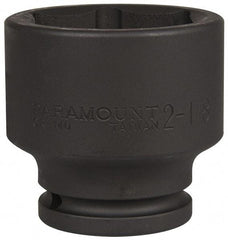 Paramount - 3/4" Drive 2-1/8" Standard Impact Socket - 6 Points, 2-51/64" OAL - Eagle Tool & Supply