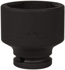 Paramount - 3/4" Drive 2" Standard Impact Socket - 6 Points, 2-11/16" OAL - Eagle Tool & Supply