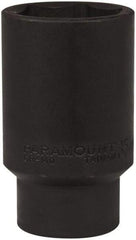 Paramount - 1/2" Drive 35mm Deep Impact Socket - 6 Points, 3-1/2" OAL - Eagle Tool & Supply