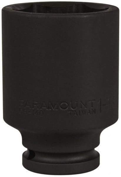 Paramount - 3/4" Drive 1-13/16" Deep Impact Socket - 6 Points, 3-35/64" OAL - Eagle Tool & Supply