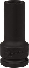 Paramount - 3/4" Drive 11/16" Deep Impact Socket - 6 Points, 3-35/64" OAL - Eagle Tool & Supply