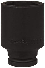 Paramount - 3/4" Drive 1-11/16" Deep Impact Socket - 6 Points, 3-35/64" OAL - Eagle Tool & Supply