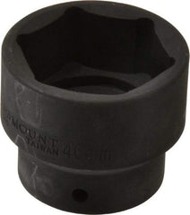 Paramount - 1/2" Drive 46mm Standard Impact Socket - 6 Points, 2-7/16" OAL - Eagle Tool & Supply