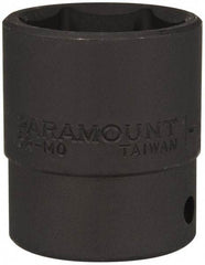 Paramount - 1/2" Drive 1-1/8" Standard Impact Socket - 6 Points, 2" OAL - Eagle Tool & Supply