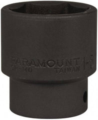 Paramount - 1/2" Drive 1-5/16" Standard Impact Socket - 6 Points, 2" OAL - Eagle Tool & Supply