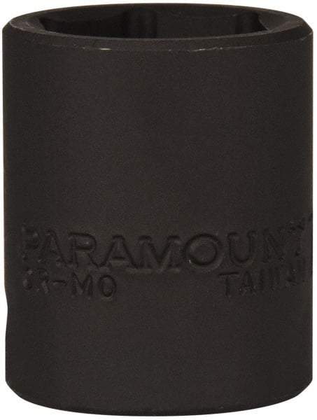 Paramount - 1/2" Drive 7/8" Standard Impact Socket - 6 Points, 1-1/2" OAL - Eagle Tool & Supply