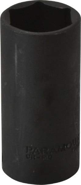 Paramount - 3/8" Drive 7/8" Deep Impact Socket - 6 Points, 2-3/4" OAL - Eagle Tool & Supply