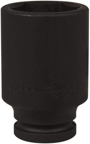 Paramount - 3/4" Drive 1-5/8" Deep Impact Socket - 6 Points, 3-35/64" OAL - Eagle Tool & Supply