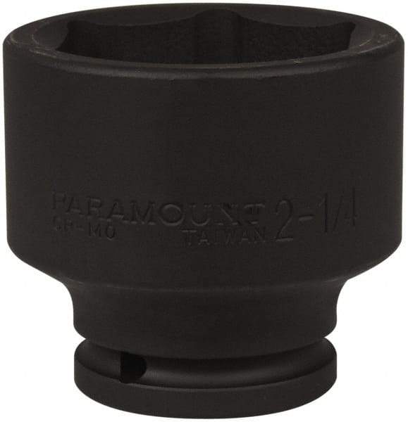 Paramount - 3/4" Drive 2-1/4" Standard Impact Socket - 6 Points, 2-7/8" OAL - Eagle Tool & Supply