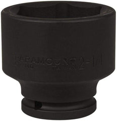 Paramount - 3/4" Drive 2-1/4" Standard Impact Socket - 6 Points, 2-7/8" OAL - Eagle Tool & Supply