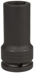 Paramount - 3/4" Drive 22mm Deep Impact Socket - 6 Points, 3-35/64" OAL - Eagle Tool & Supply