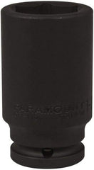 Paramount - 3/4" Drive 1-3/8" Deep Impact Socket - 6 Points, 3-35/64" OAL - Eagle Tool & Supply
