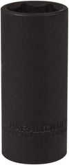 Paramount - 1/2" Drive 24mm Deep Impact Socket - 6 Points, 3-1/2" OAL - Eagle Tool & Supply