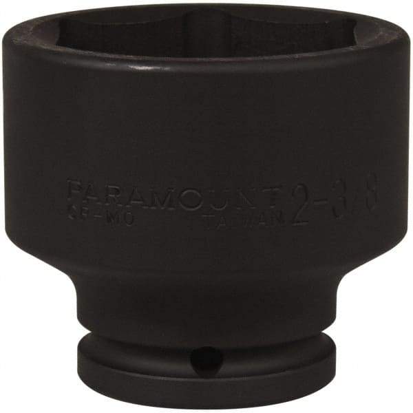 Paramount - 3/4" Drive 2-3/8" Standard Impact Socket - 6 Points, 2-7/8" OAL - Eagle Tool & Supply
