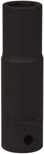 Paramount - 1/2" Drive 9/16" Deep Impact Socket - 6 Points, 3-5/16" OAL - Eagle Tool & Supply