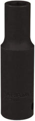 Paramount - 1/2" Drive 7/16" Deep Impact Socket - 6 Points, 3-5/16" OAL - Eagle Tool & Supply