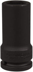 Paramount - 3/4" Drive 24mm Deep Impact Socket - 6 Points, 3-35/64" OAL - Eagle Tool & Supply