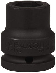 Paramount - 3/4" Drive 21mm Standard Impact Socket - 6 Points, 2" OAL - Eagle Tool & Supply