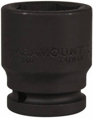 Paramount - 3/4" Drive 1-5/16" Standard Impact Socket - 6 Points, 2-1/4" OAL - Eagle Tool & Supply