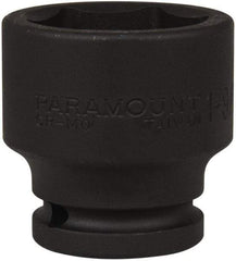 Paramount - 3/4" Drive 1-9/16" Standard Impact Socket - 6 Points, 2-9/32" OAL - Eagle Tool & Supply