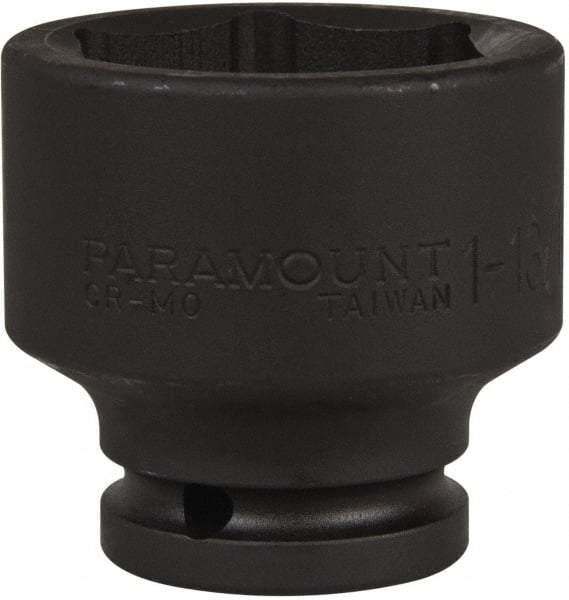 Paramount - 3/4" Drive 1-13/16" Standard Impact Socket - 6 Points, 2-7/16" OAL - Eagle Tool & Supply