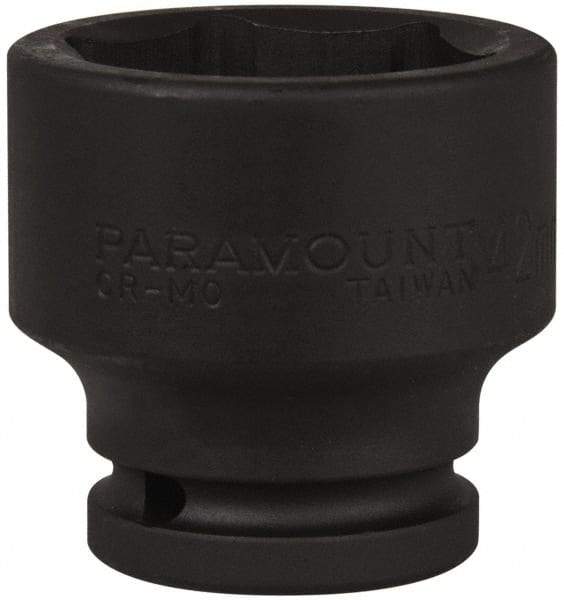Paramount - 3/4" Drive 42mm Standard Impact Socket - 6 Points, 2-9/32" OAL - Eagle Tool & Supply