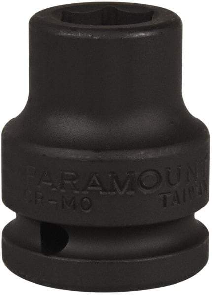 Paramount - 3/4" Drive 11/16" Standard Impact Socket - 6 Points, 2" OAL - Eagle Tool & Supply