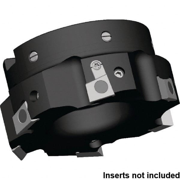 Kennametal - 2-1/2" Cut Diam, 3/4" Arbor Hole Diam, Indexable Square-Shoulder Face Mill - Eagle Tool & Supply