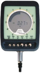 Mahr - 0 to 1.99mm Range, 0.0001 & 0.0005" Graduation, Electronic Drop Indicator - Accurate to 0.35%, English & Metric System, Digital Display - Eagle Tool & Supply