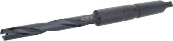 Allied Machine and Engineering - Series 1, 13/16" Max Diam, 4MT Taper Shank, Helical Flute Spade Drill - 6-1/2" Max Depth, 9-47/64" Body Length, 14-5/32" OAL, Extended Length, Through Coolant - Eagle Tool & Supply
