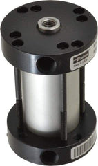 Parker - 1" Stroke x 1-1/8" Bore Double Acting Air Cylinder - 1/8 Port, 5/16-24 Rod Thread, -10 to 200°F - Eagle Tool & Supply