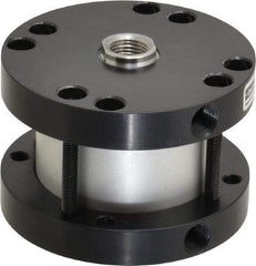 Parker - 1" Stroke x 2" Bore Double Acting Air Cylinder - 1/8 Port, 1/2-20 Rod Thread, -10 to 200°F - Eagle Tool & Supply