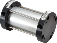 Parker - 2" Stroke x 1-1/2" Bore Single Acting Air Cylinder - 1/8 Port, 3/8-24 Rod Thread, -10 to 200°F - Eagle Tool & Supply