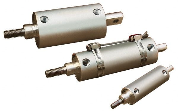 Schrader Bellows - 2-1/4" Bore x 2" Stroke TT Series Air Cylinder - Eagle Tool & Supply