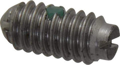 Gibraltar - 1/4-20, 0.125" Ball Diam, 17/32" Body Length, 0.035" Max Ball Reach, Threaded Ball Plunger - Stainless Steel Body, Stainless Steel Ball, 3 Lb Initial End Force, 7 Lb Final End Force, Locking Element - Eagle Tool & Supply