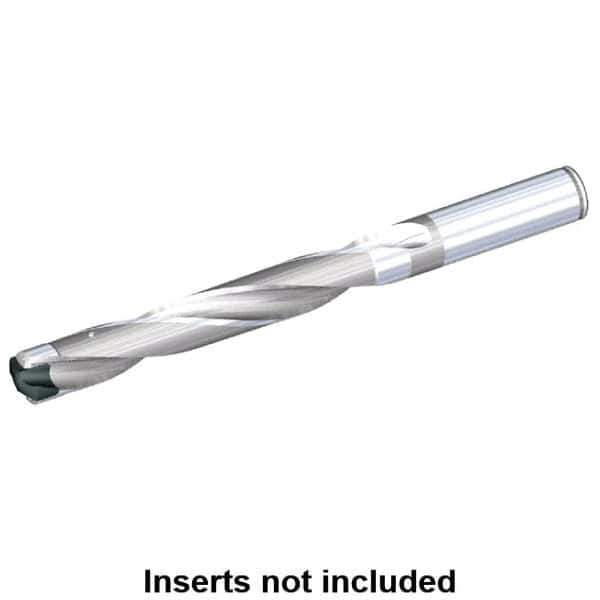 Kennametal - 12.7 to 13.2mm Diam, 7xD, 88.9mm Max Depth, 3/4" Shank Diam, 101.85mm Flute, 155.58mm OAL, Replaceable Tip Drill - KSEM0500 Insert, C Seat Size, Series KSEM - Eagle Tool & Supply