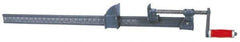 Wilton - 24" Capacity, 1-13/16" Throat Depth Bar Clamp - 6,000 Lb Clamping Pressure - Eagle Tool & Supply