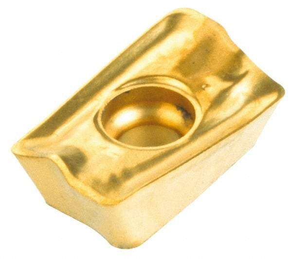Iscar - HM90 APKT100312 Grade IC928 Carbide Milling Insert - TiAlN Finish, 0.139" Thick, 1.2mm Corner Radius - Eagle Tool & Supply
