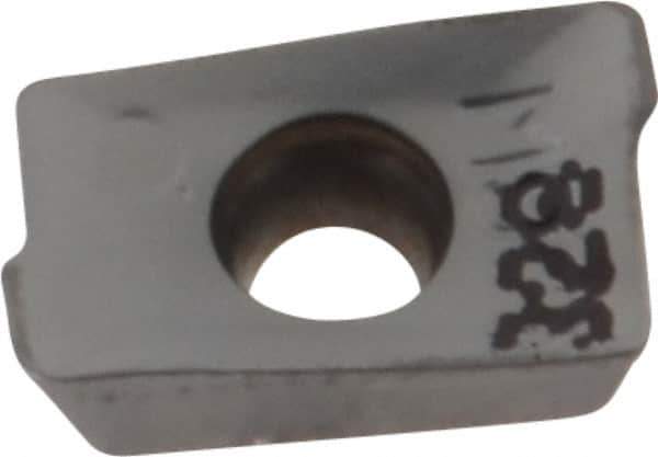 Iscar - HM90 APKT1003 Grade IC328 Carbide Milling Insert - TiCN Finish, 0.139" Thick, 0.8mm Corner Radius - Eagle Tool & Supply