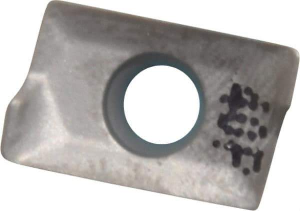 Ingersoll Cutting Tools - APKT120308 HS Grade IN40P Carbide Milling Insert - Uncoated, 0.15" Thick, 0.031" Corner Radius - Eagle Tool & Supply