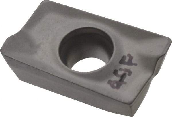Ingersoll Cutting Tools - APKT160408 Grade IN40P Carbide Milling Insert - Uncoated, 0.207" Thick, 0.031" Corner Radius - Eagle Tool & Supply